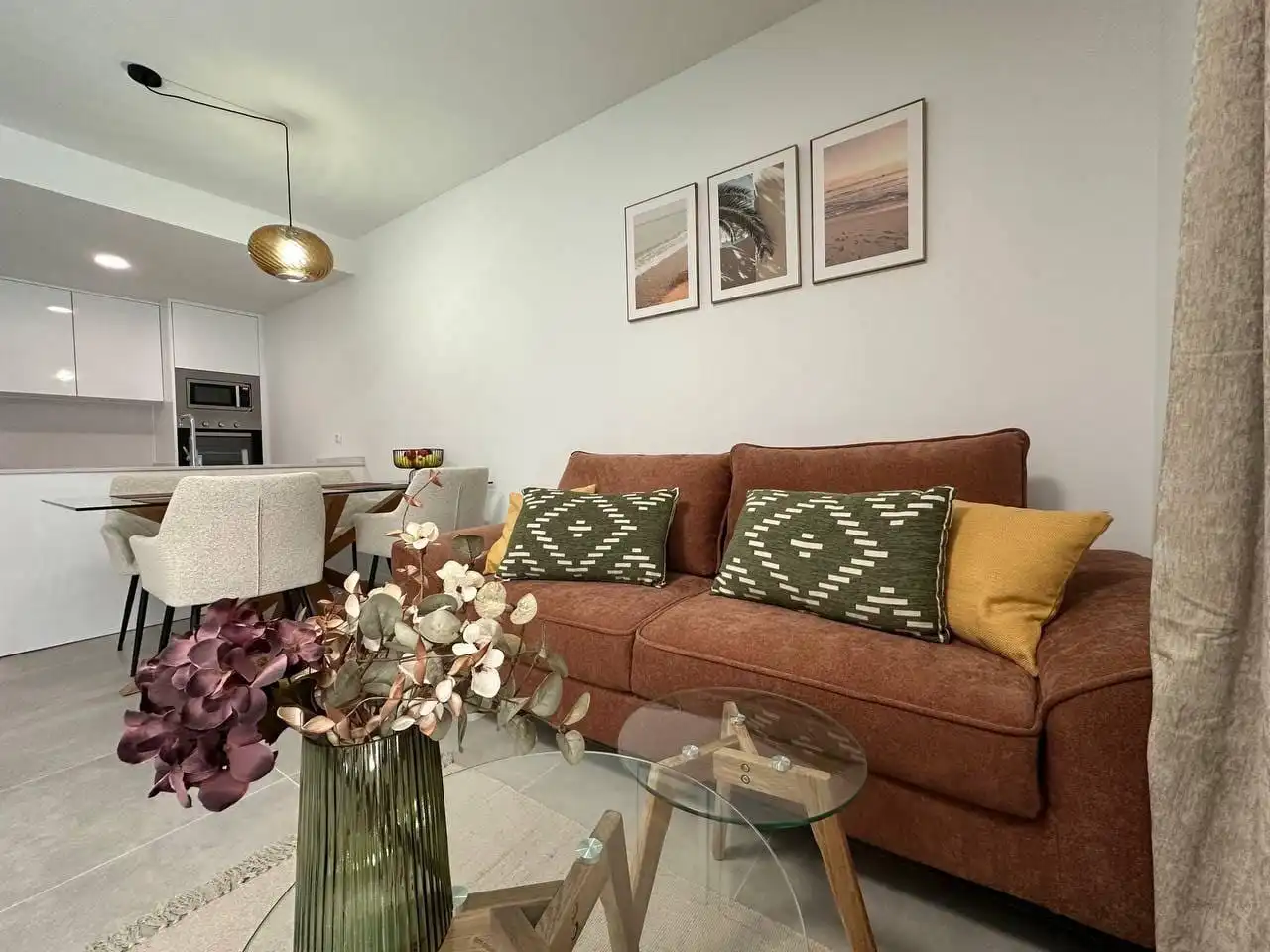 Living room of Flat for sale in Orihuela  with Air Conditioner, Swimming Pool and Furnished