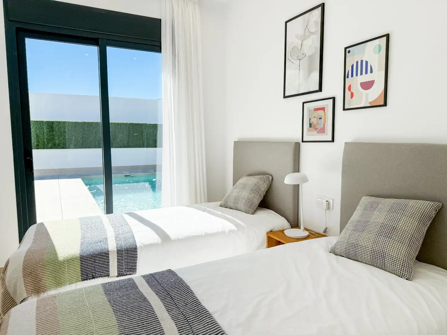 Bedroom of Houses for sale in Pulpí  with Air Conditioner, Private garden and Terrace