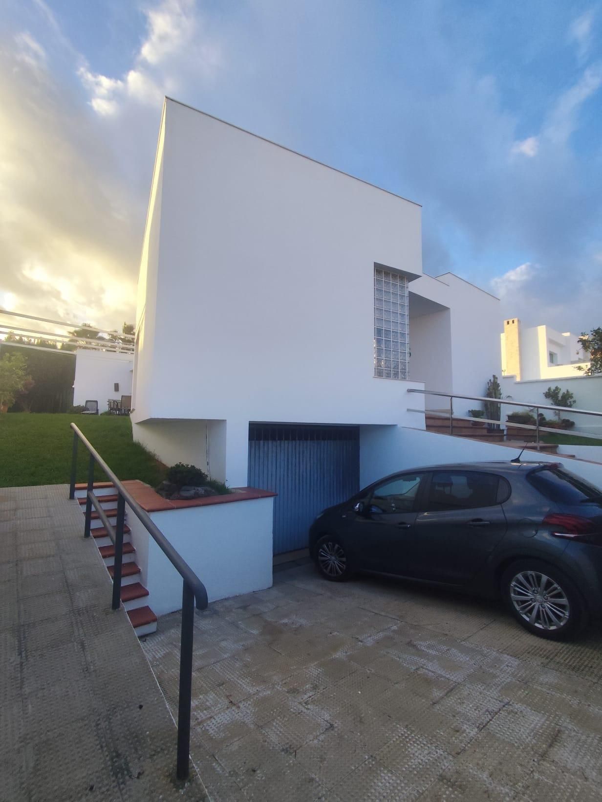 Exterior view of House or chalet for sale in La Línea de la Concepción  with Private garden and Terrace
