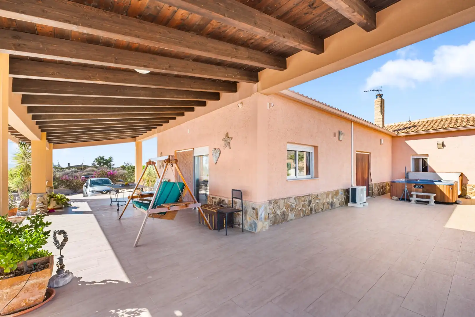 Terrassa de Casa o xalet en venda en Albatera amb Aire condicionat, Calefacció i Jardí privat
