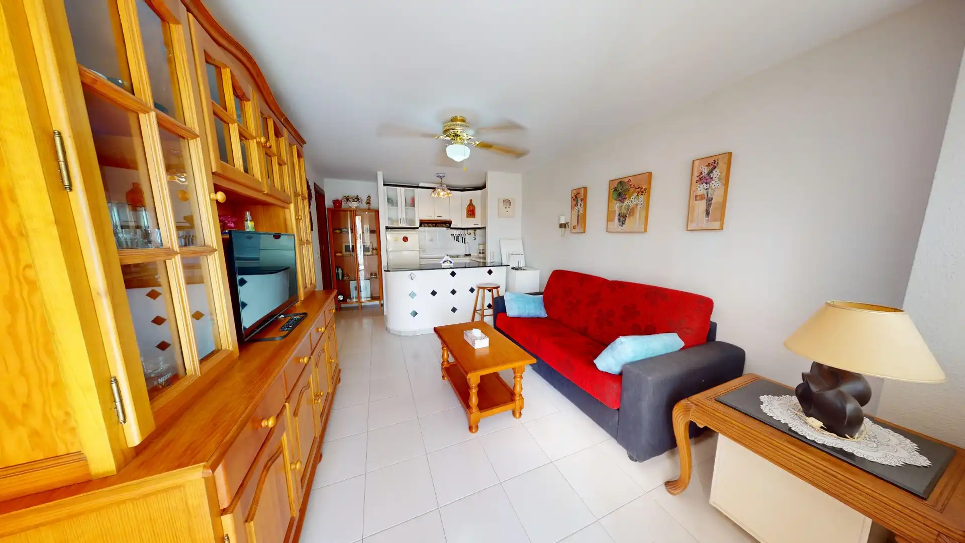 Sala d'estar de Casa o xalet en venda en San Javier amb Jardí privat, Terrassa i Traster