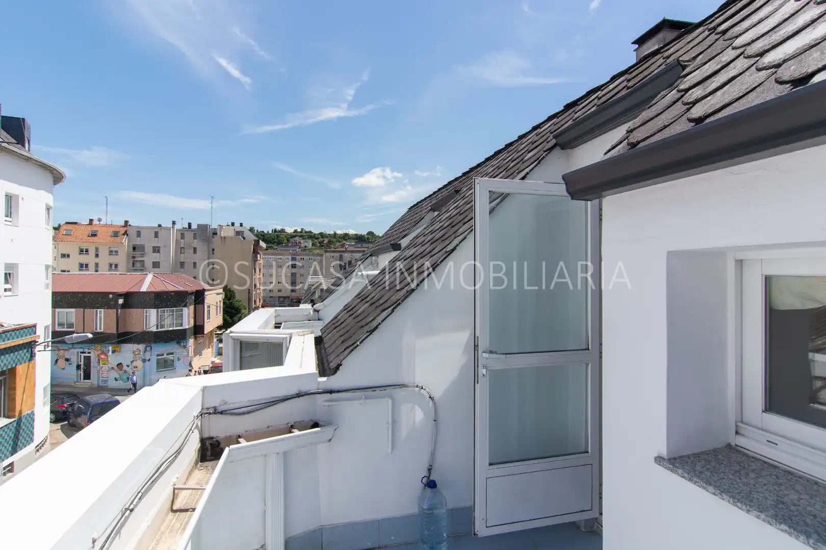Terrace of Detached homes for sale in Culleredo  with Air Conditioner, Heating and Parquet flooring