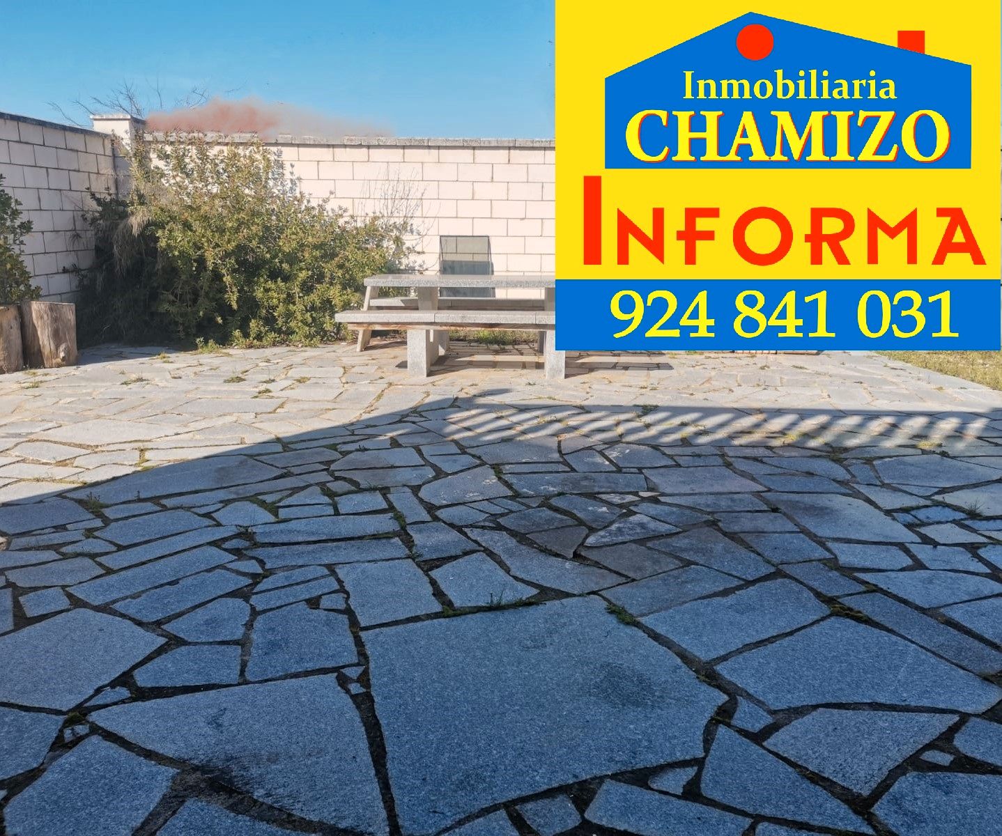 Terrace of House or chalet for sale in Villanueva de la Serena  with Air Conditioner, Private garden and Terrace