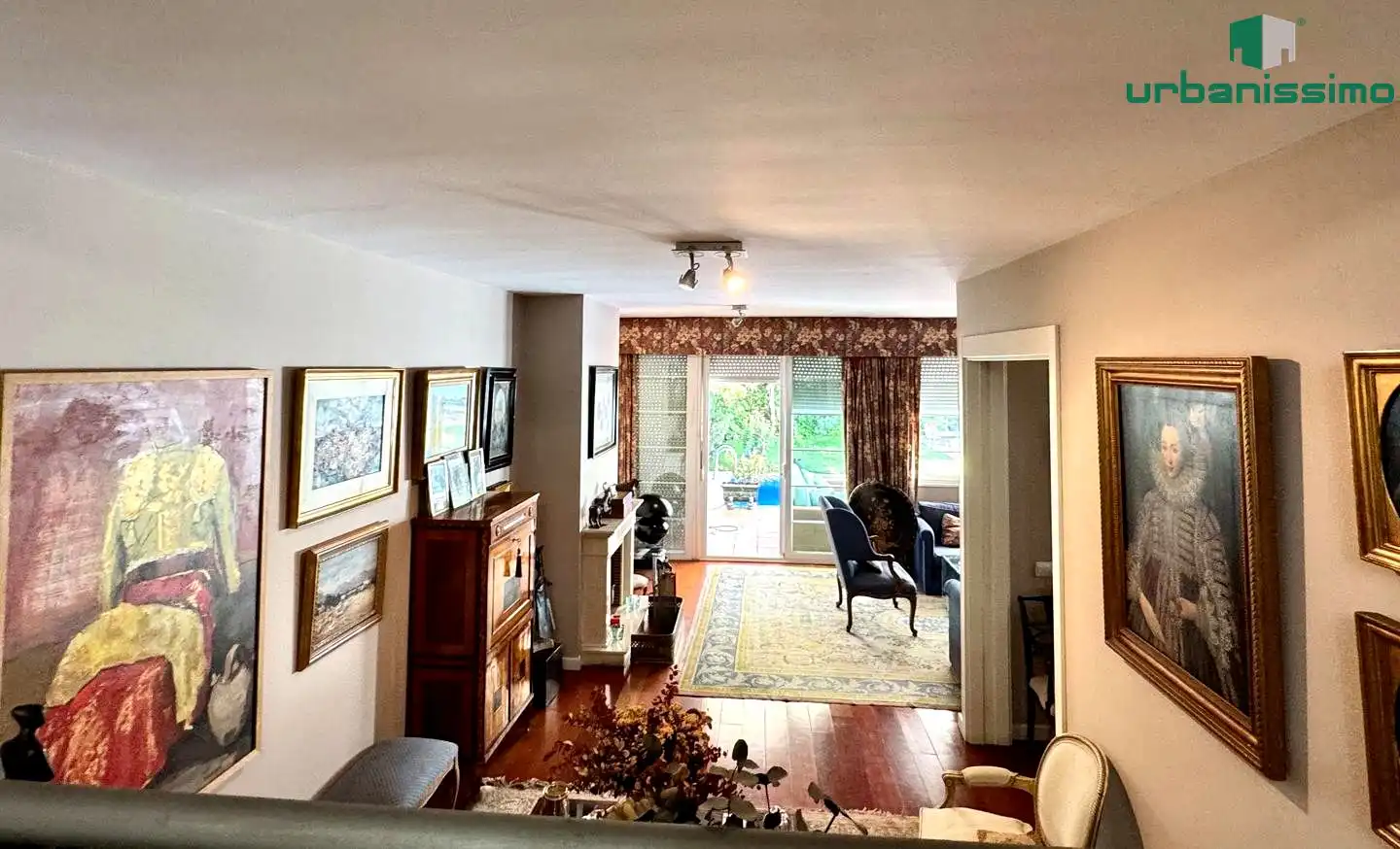 Sala d'estar de Casa o xalet en venda en Moncloa - Aravaca