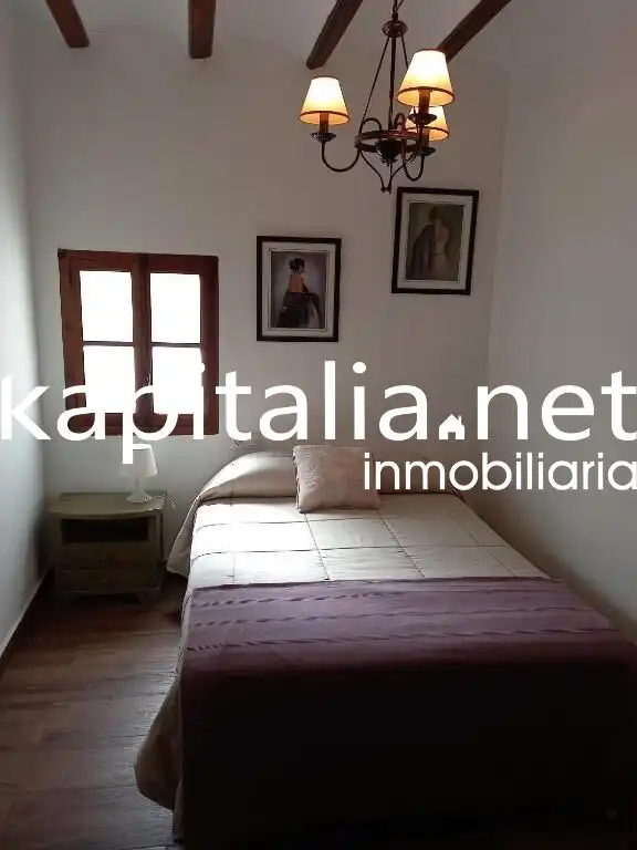 Bedroom of Houses for rent in Navarrés  with Heating and Furnished