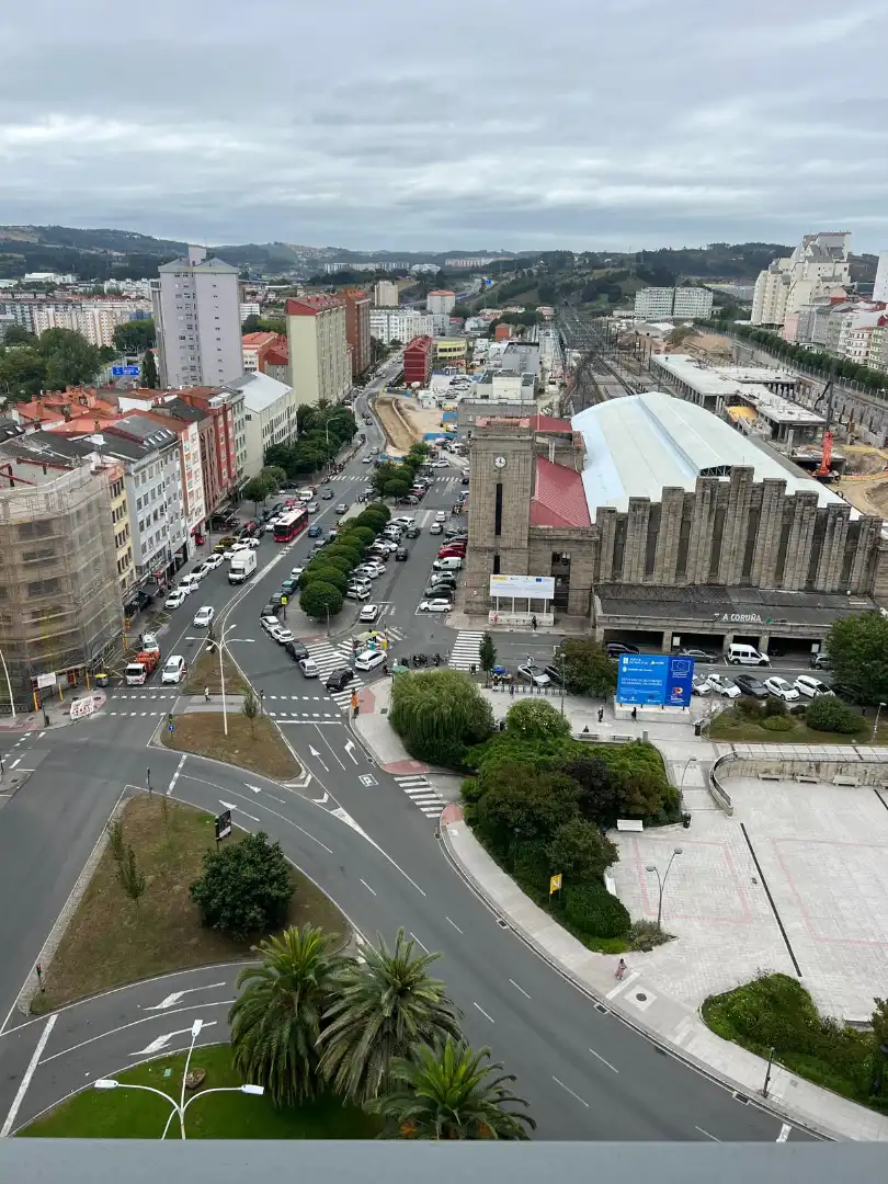 Vista exterior de Piso en venta en A Coruña Capital  con Amueblado y Horno