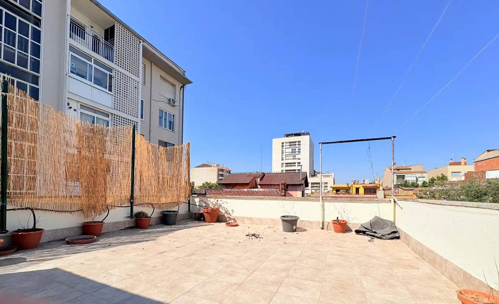 Terrasse von Maisonette zum Verkauf in Sabadell mit Parkett, Terrasse und Balkon