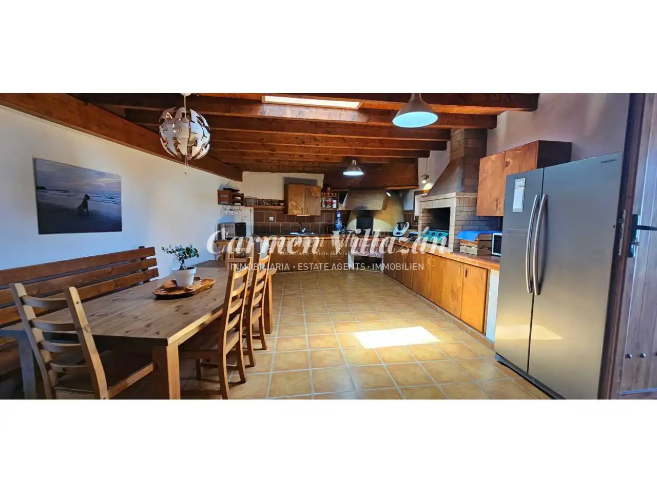 Cocina de Casa o chalet en venta en Tuineje con Jardín privado, Terraza y Piscina