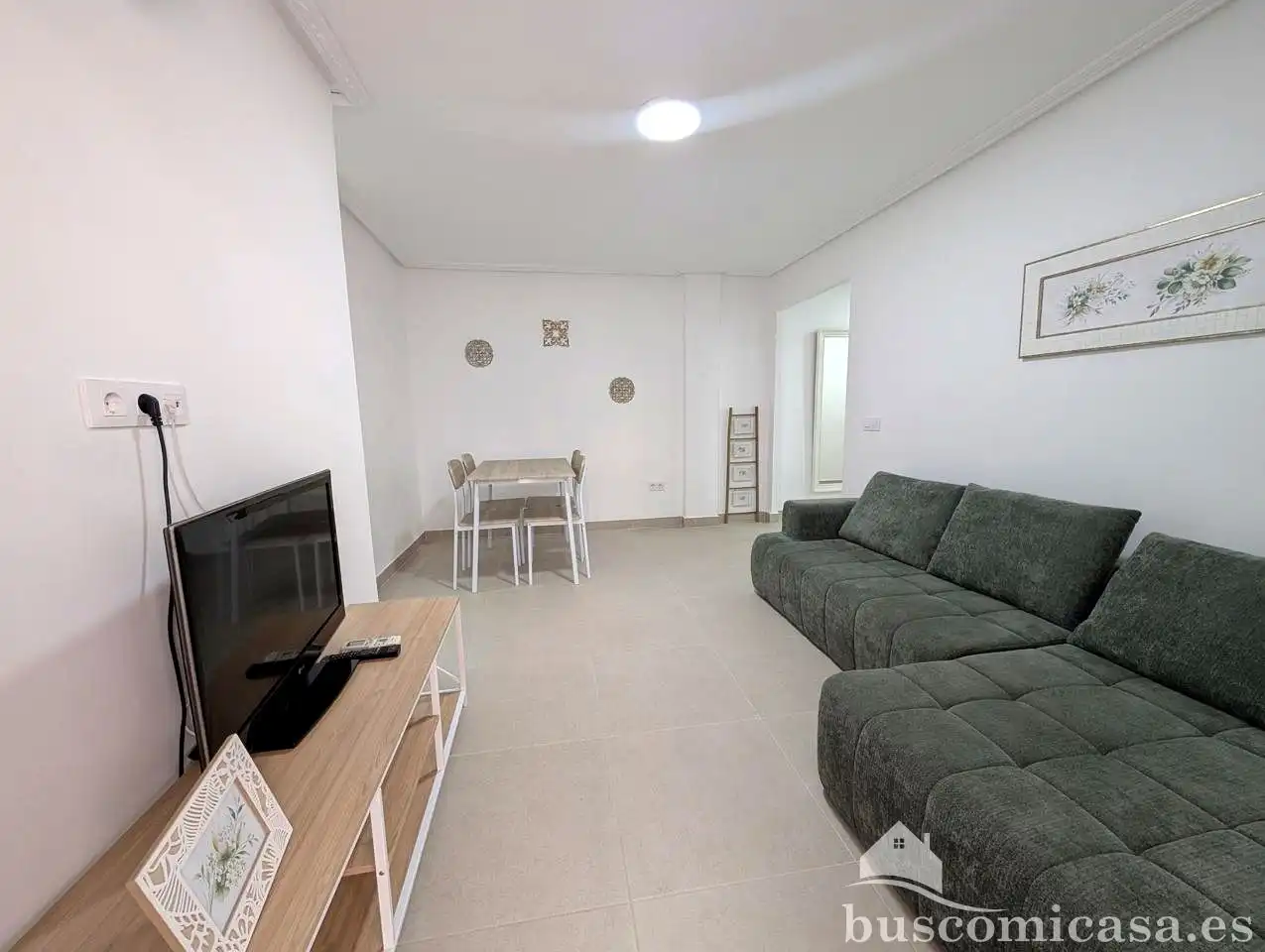 Living room of Flat for rent in Linares  with Air Conditioner, Furnished and Balcony