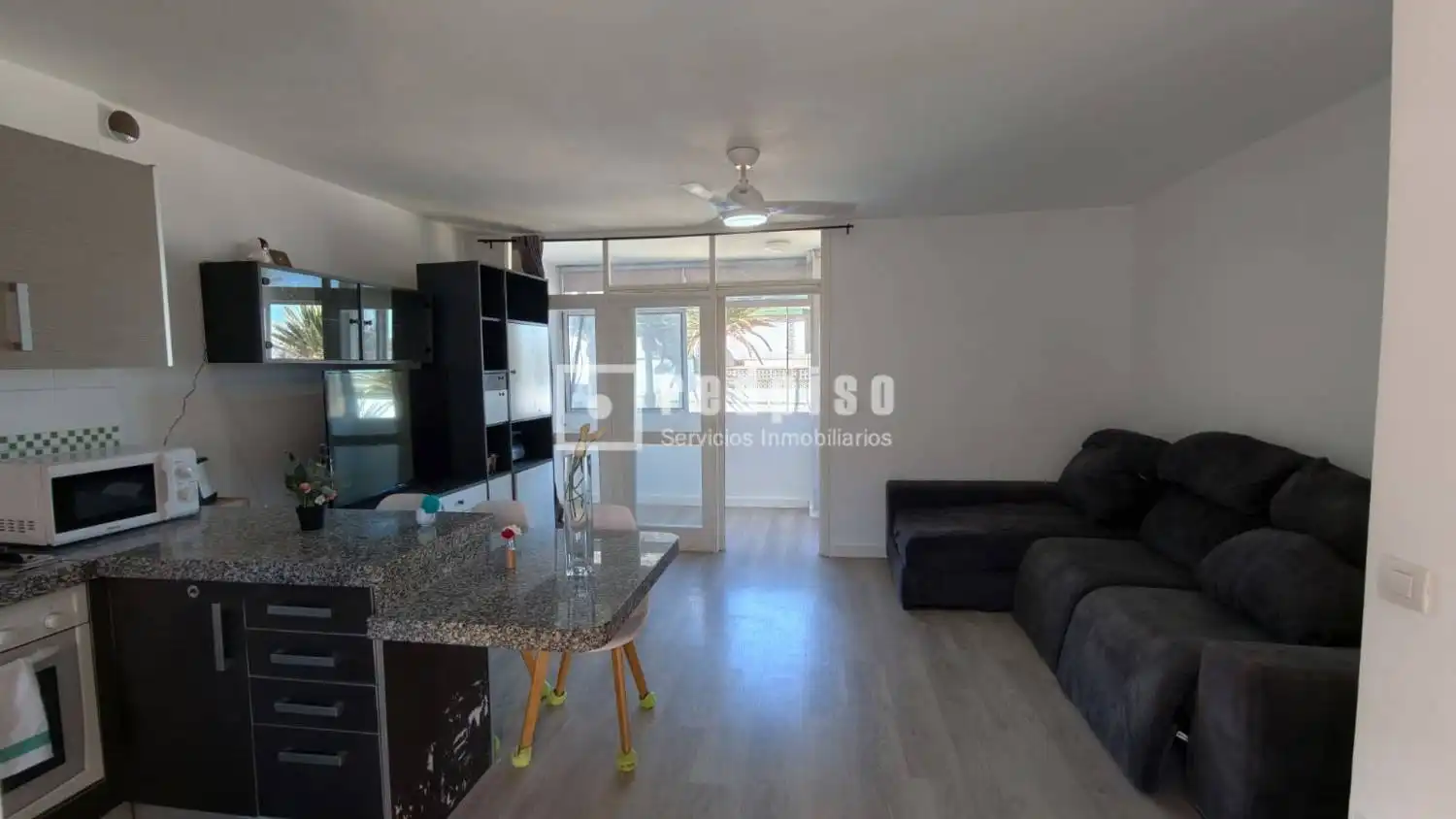 Sala d'estar de Dúplex en venda en Candelaria amb Jardí privat, Parquet i Terrassa
