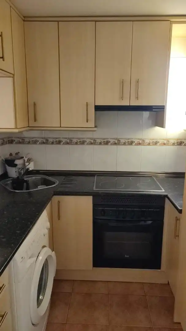 Kitchen of Apartments for sale in Benidorm  with Air Conditioner, Terrace and Furnished