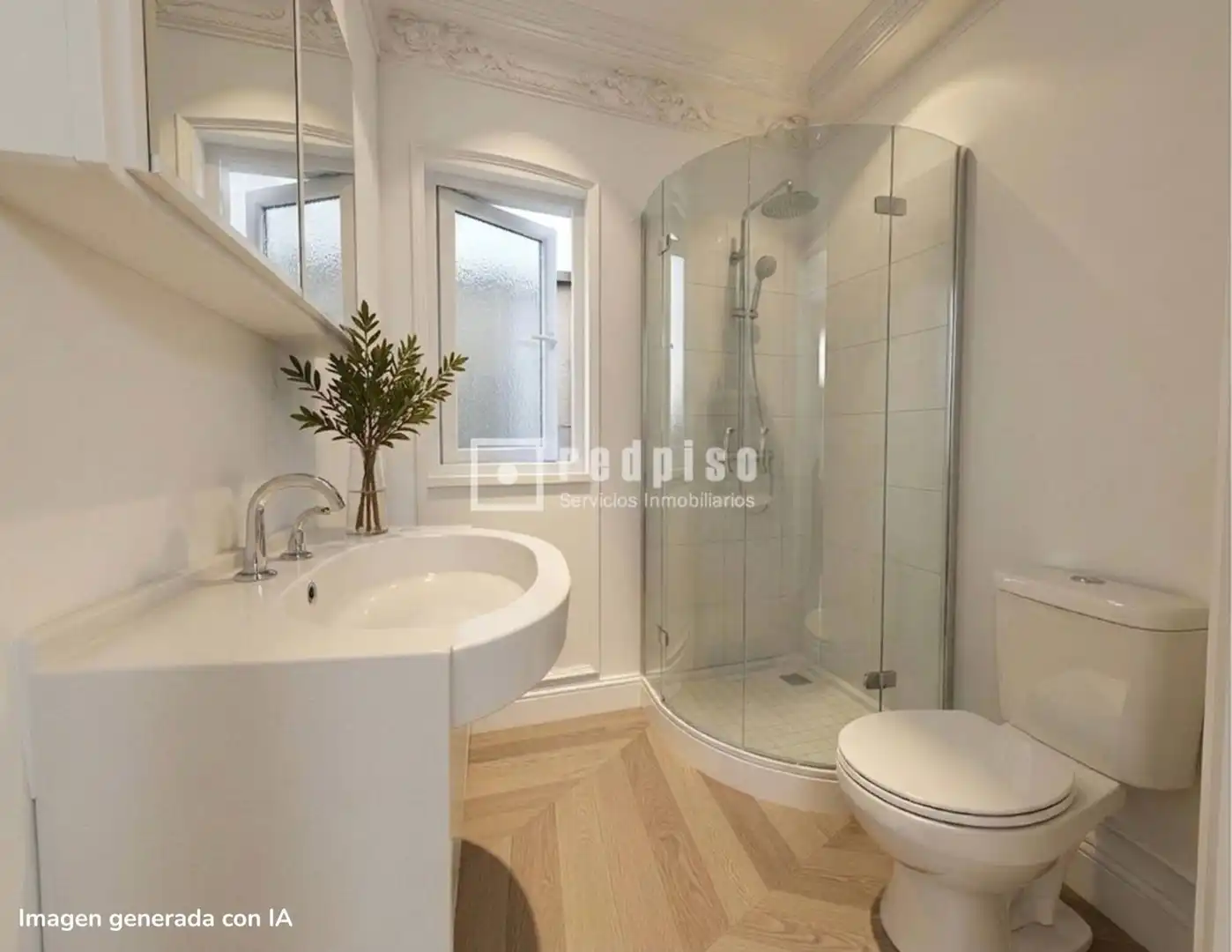 Baño de Ático en venta en Madrid con Aire acondicionado, Calefacción y Parquet