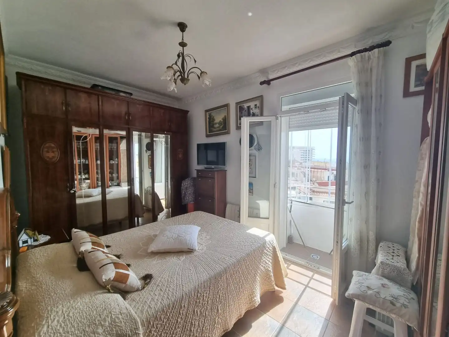Bedroom of Flat for sale in Torremolinos  with Air Conditioner and Terrace