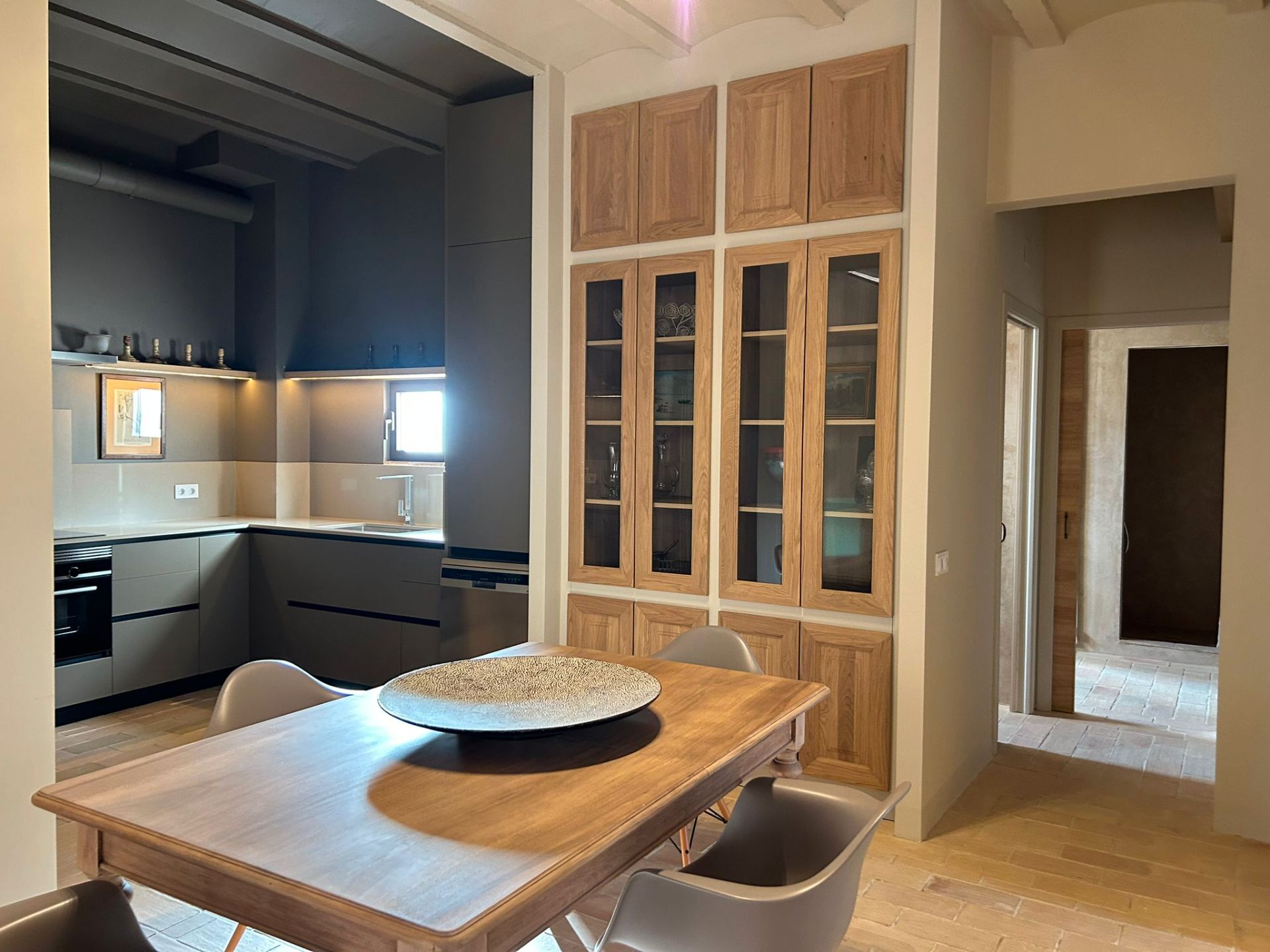 Cuina de Pis de lloguer en Gavà amb Aire condicionat, Calefacció i Terrassa