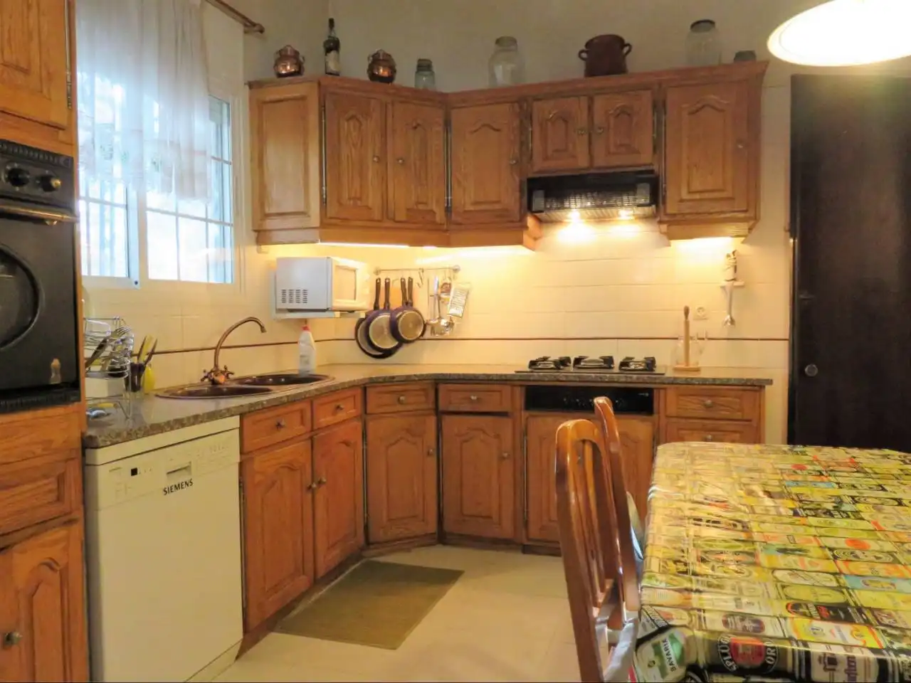 Cocina de Finca rústica en venta en Vallromanes con Calefacción, Jardín privado y Amueblado