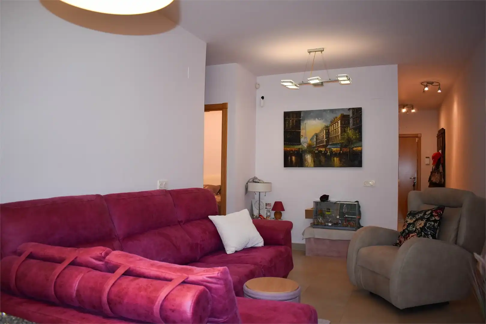 Sala de estar de Planta baja en venta en Vélez-Málaga con Aire acondicionado, Terraza y Piscina comunitaria