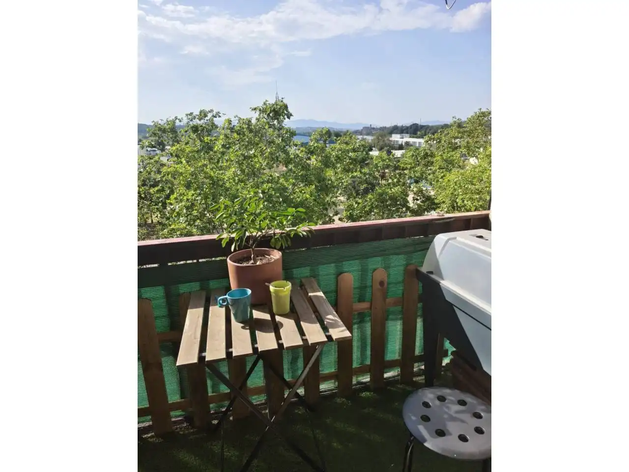 Balcony of Flat for sale in Caldes de Montbui  with Air Conditioner and Balcony