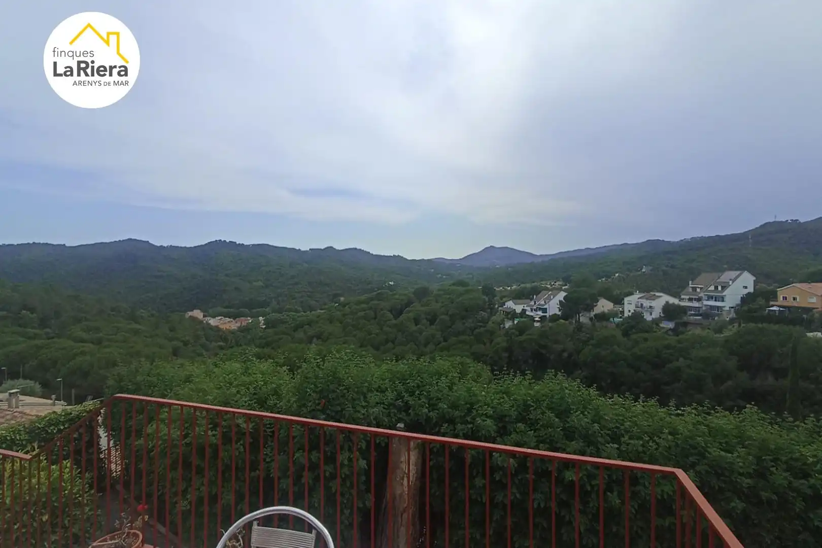 Terrassa de Casa o xalet en venda en Sant Iscle de Vallalta amb Calefacció, Jardí privat i Terrassa
