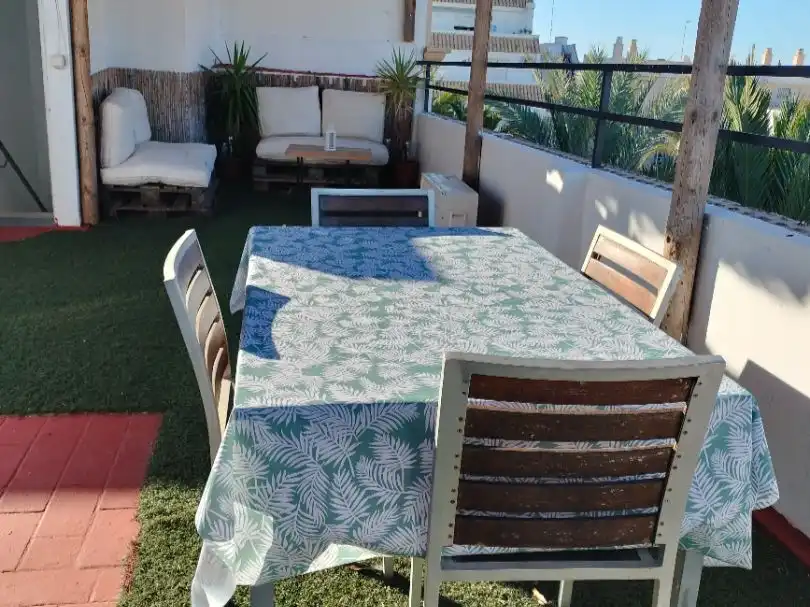 Terrace of Flat for rent in Chipiona  with Air Conditioner, Terrace and Balcony
