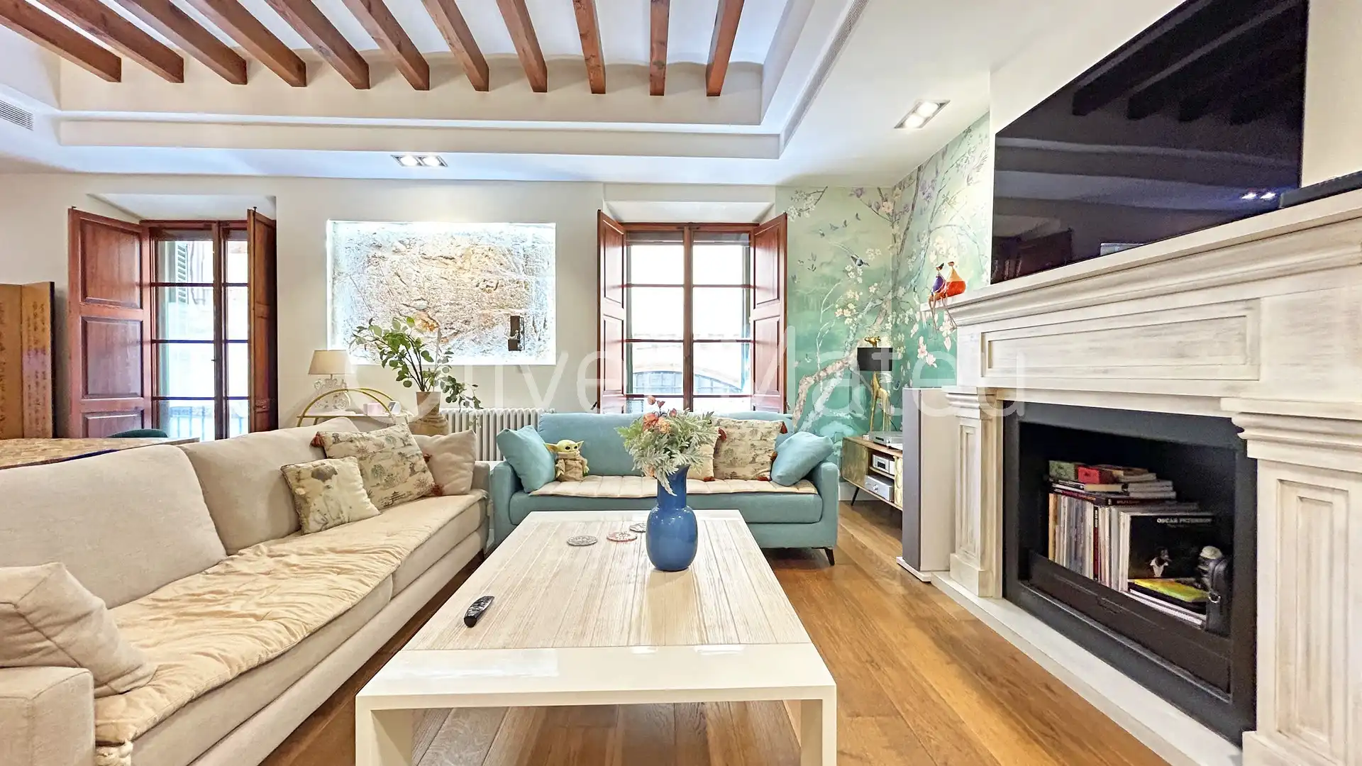 Living room of Duplexes for sale in  Palma de Mallorca  with Air Conditioner and Heating