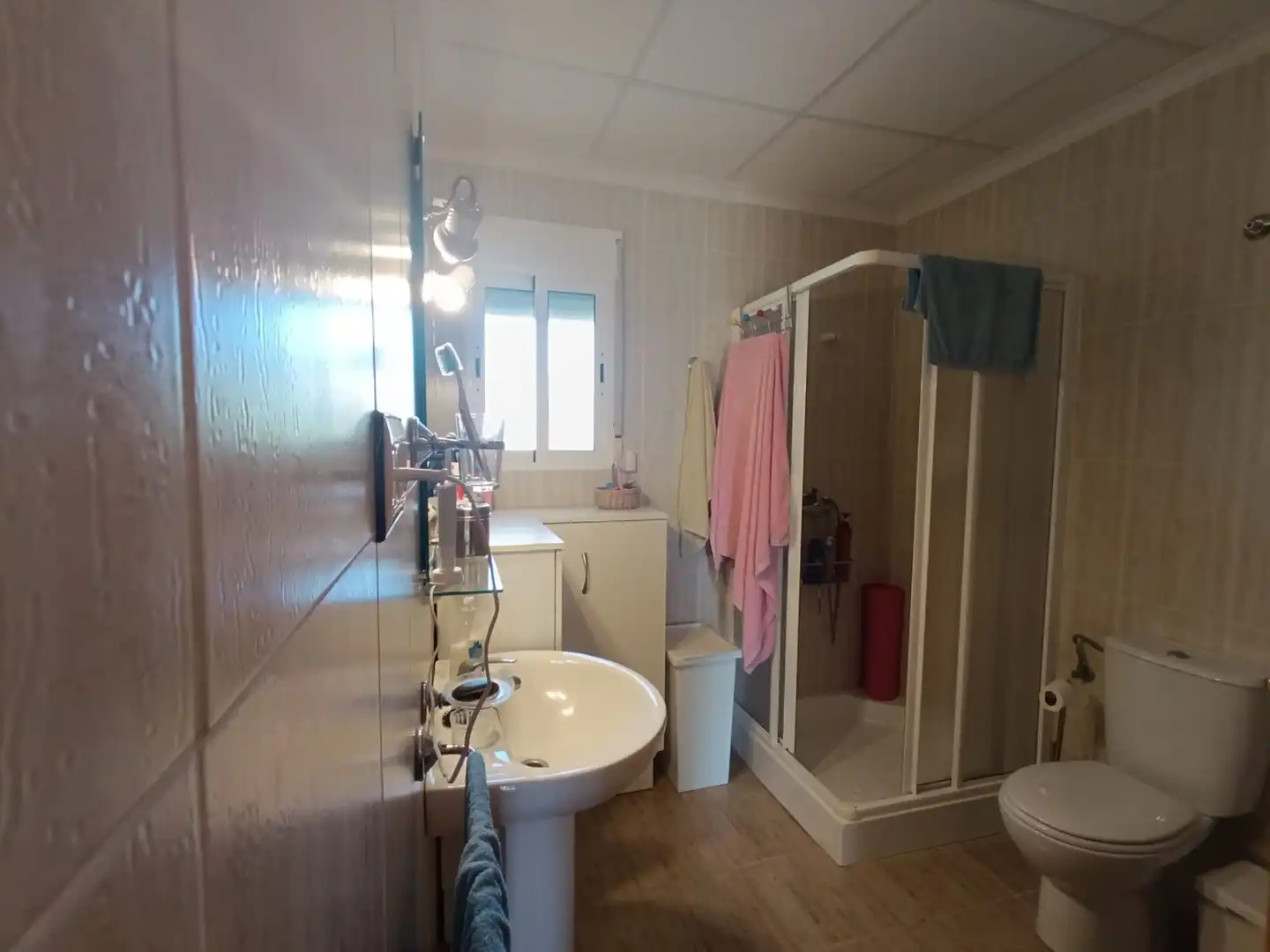 Badezimmer von Haus oder Chalet zum Verkauf in Murcia mit Klimaanlage, Heizung und Privatgarten