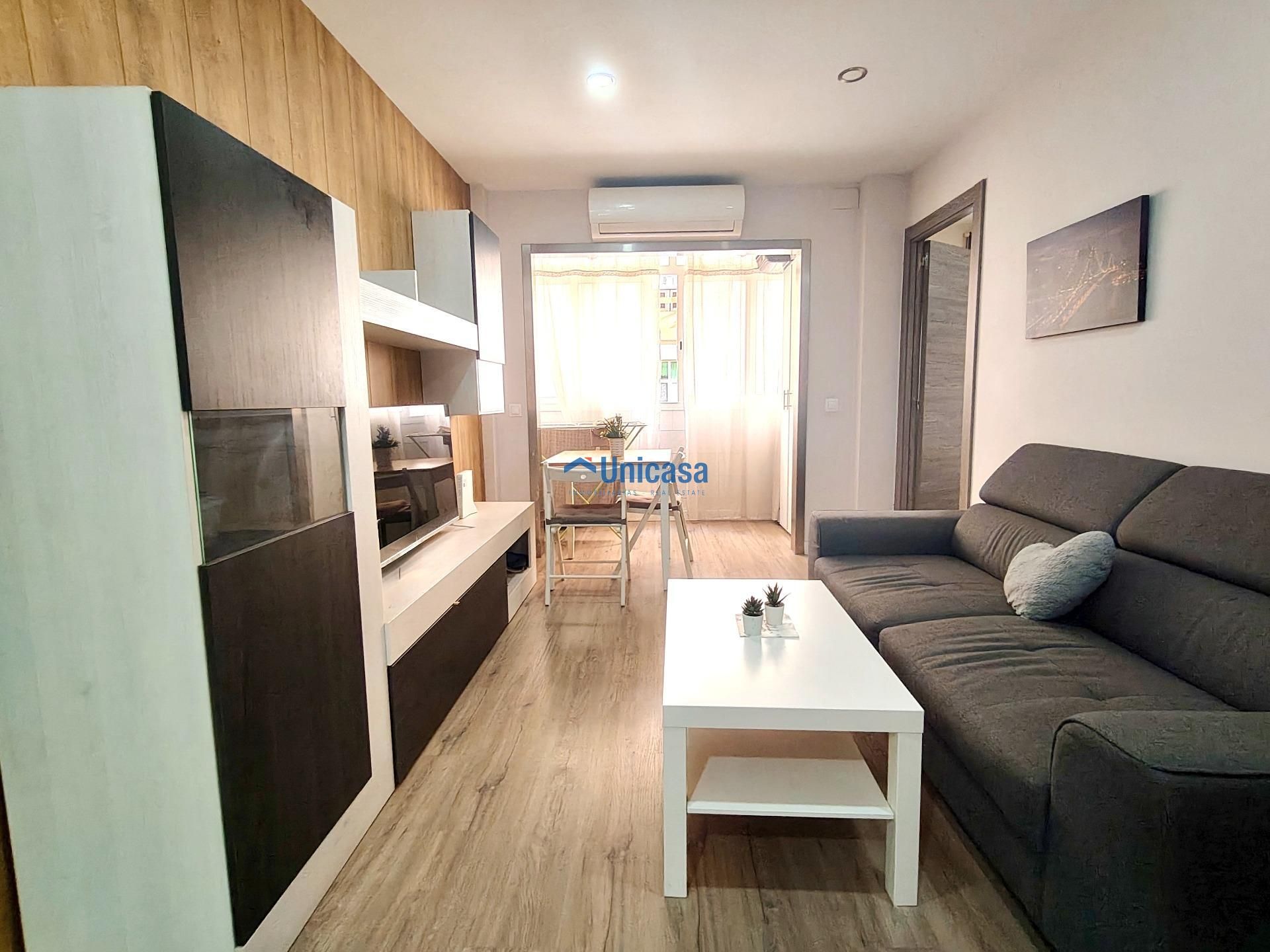 Living room of Flat for sale in Málaga Capital  with Air Conditioner