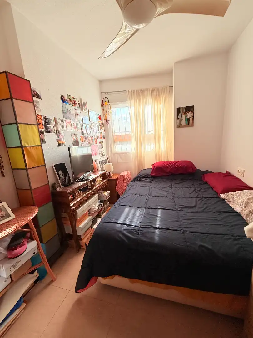Dormitori de Apartament en venda en Murcia amb Aire condicionat, Moblat i Balcó