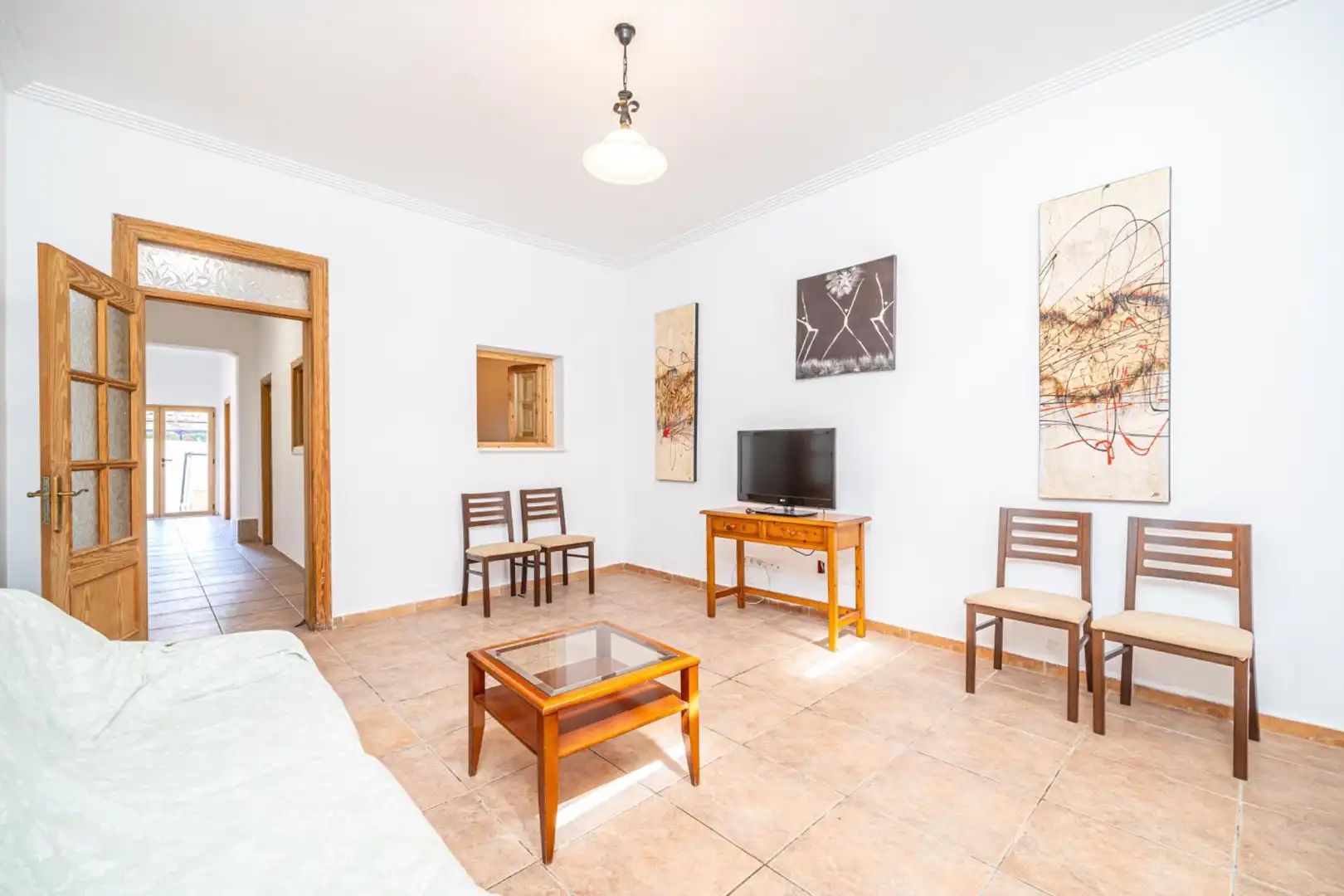 Living room of Houses for sale in Llucmajor  with Terrace and Furnished