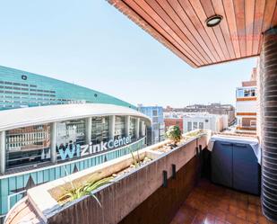 Terrace of Flat to rent in  Madrid Capital  with Air Conditioner and Terrace