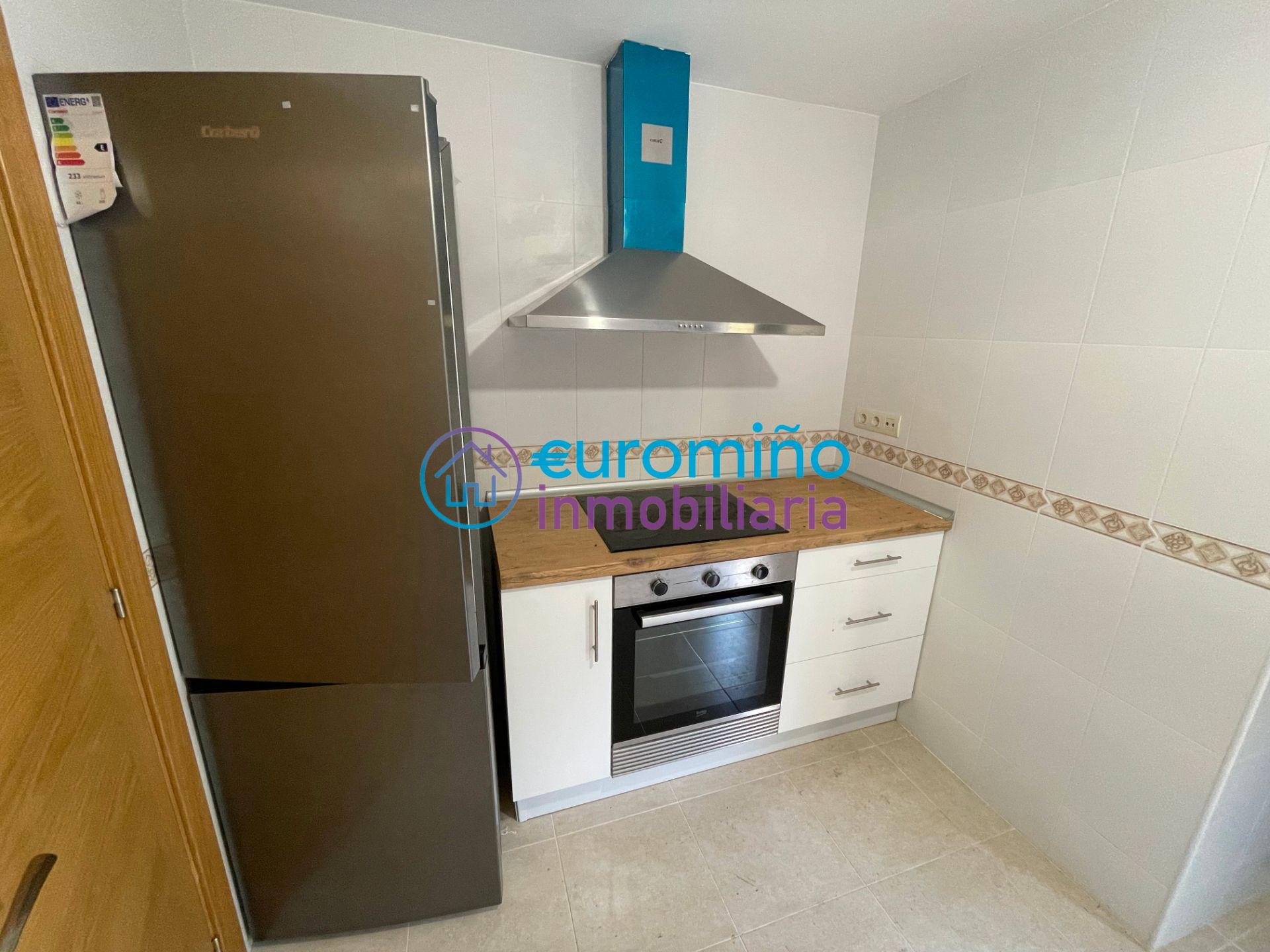 Kitchen of Flat for sale in As Neves    with Heating, Parquet flooring and Terrace