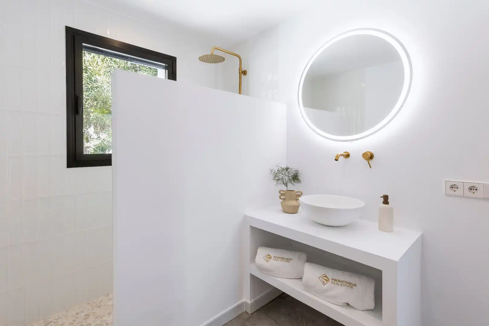 Bathroom of Houses for sale in Jávea / Xàbia  with Air Conditioner, Heating and Private garden