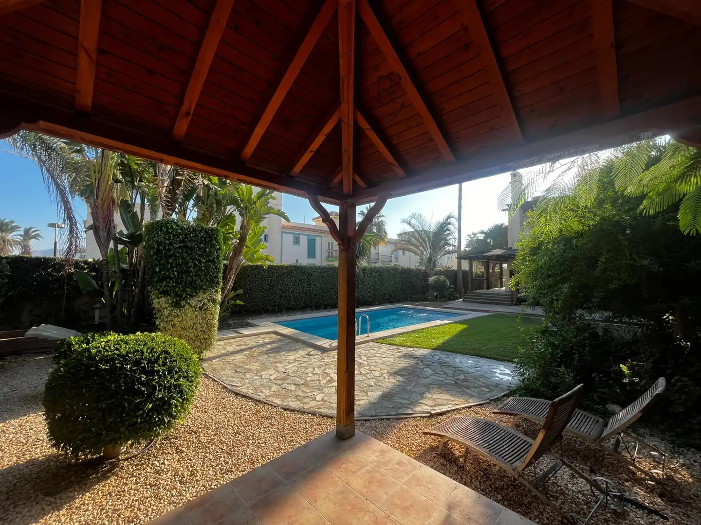 Terraza de Casa o chalet en venta en Vera con Aire acondicionado, Calefacción y Jardín privado