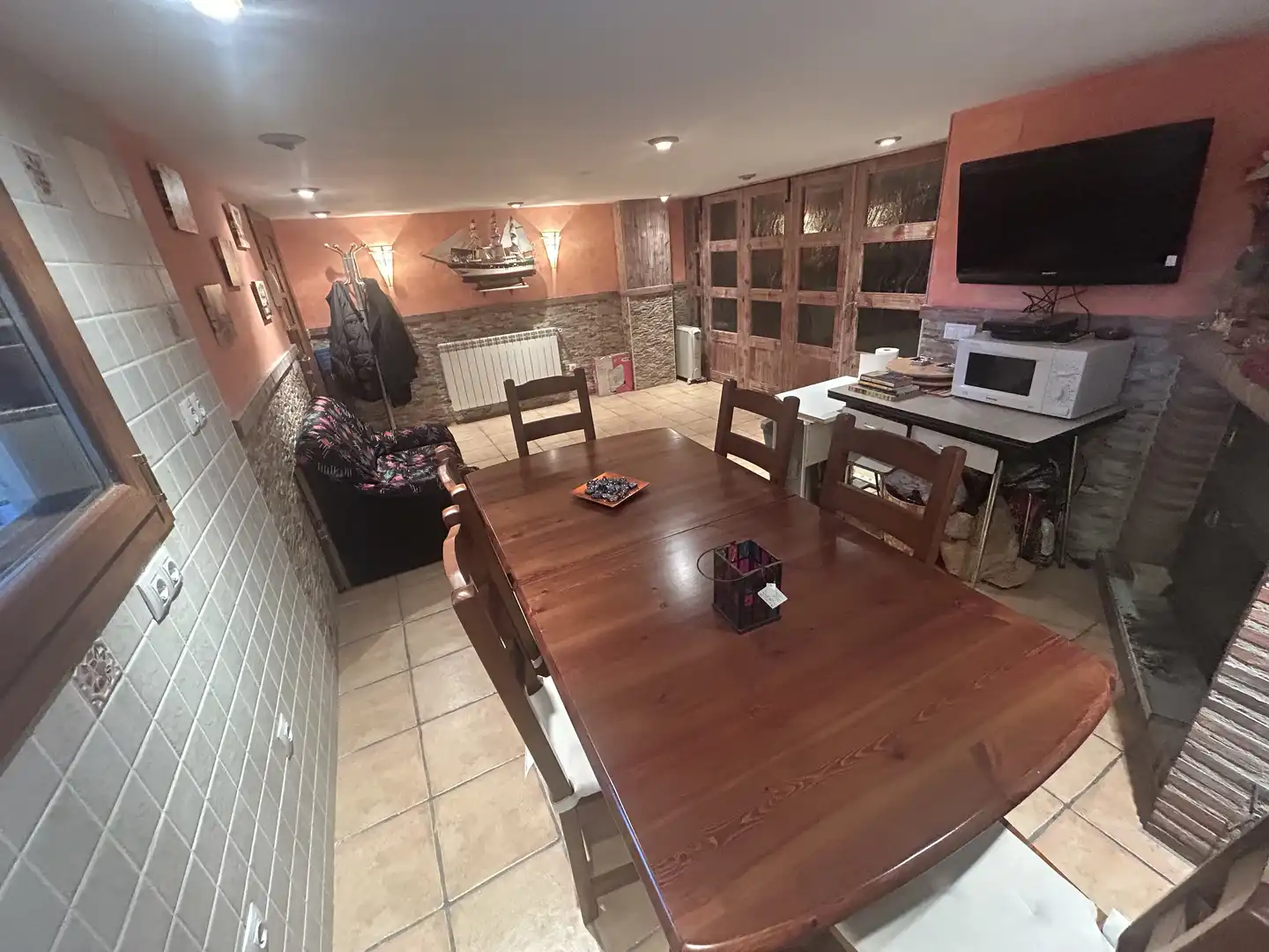 Dining room of Houses for sale in Lardero  with Air Conditioner, Swimming Pool and Balcony