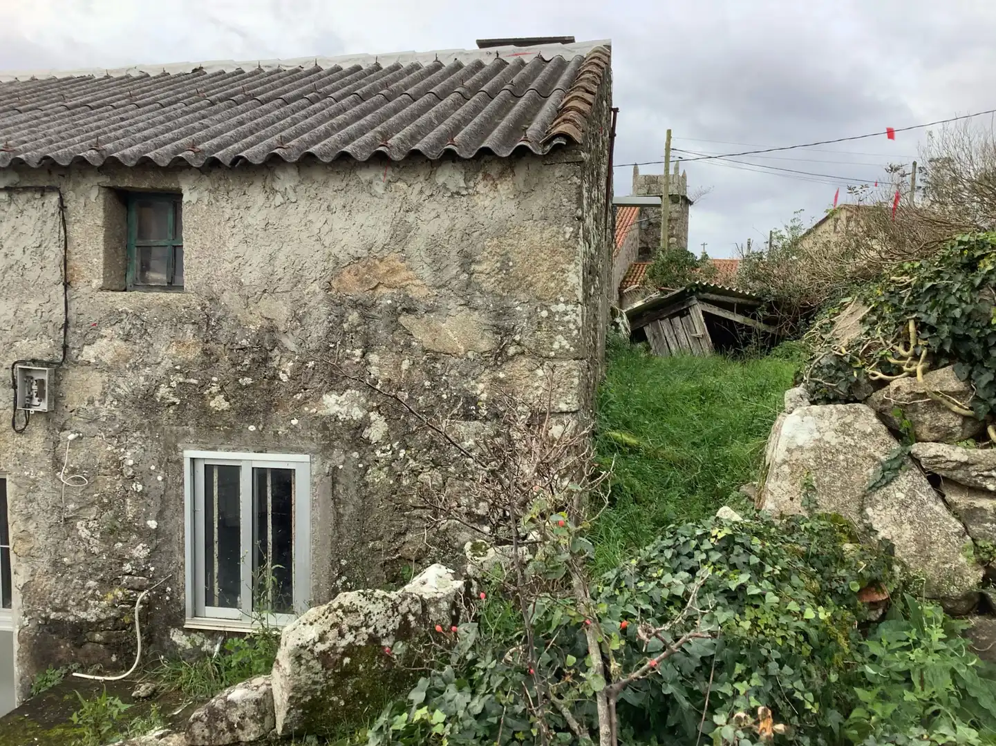 Vista exterior de Casa o xalet en venda en Carballo