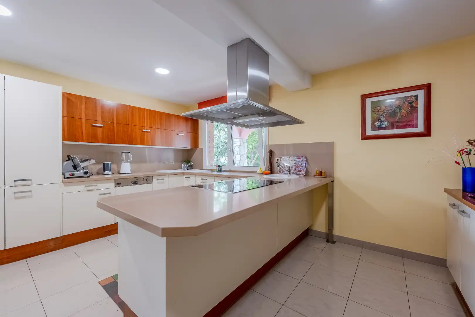 Cocina de Casa o chalet en venta en Badalona con Aire acondicionado, Calefacción y Jardín privado