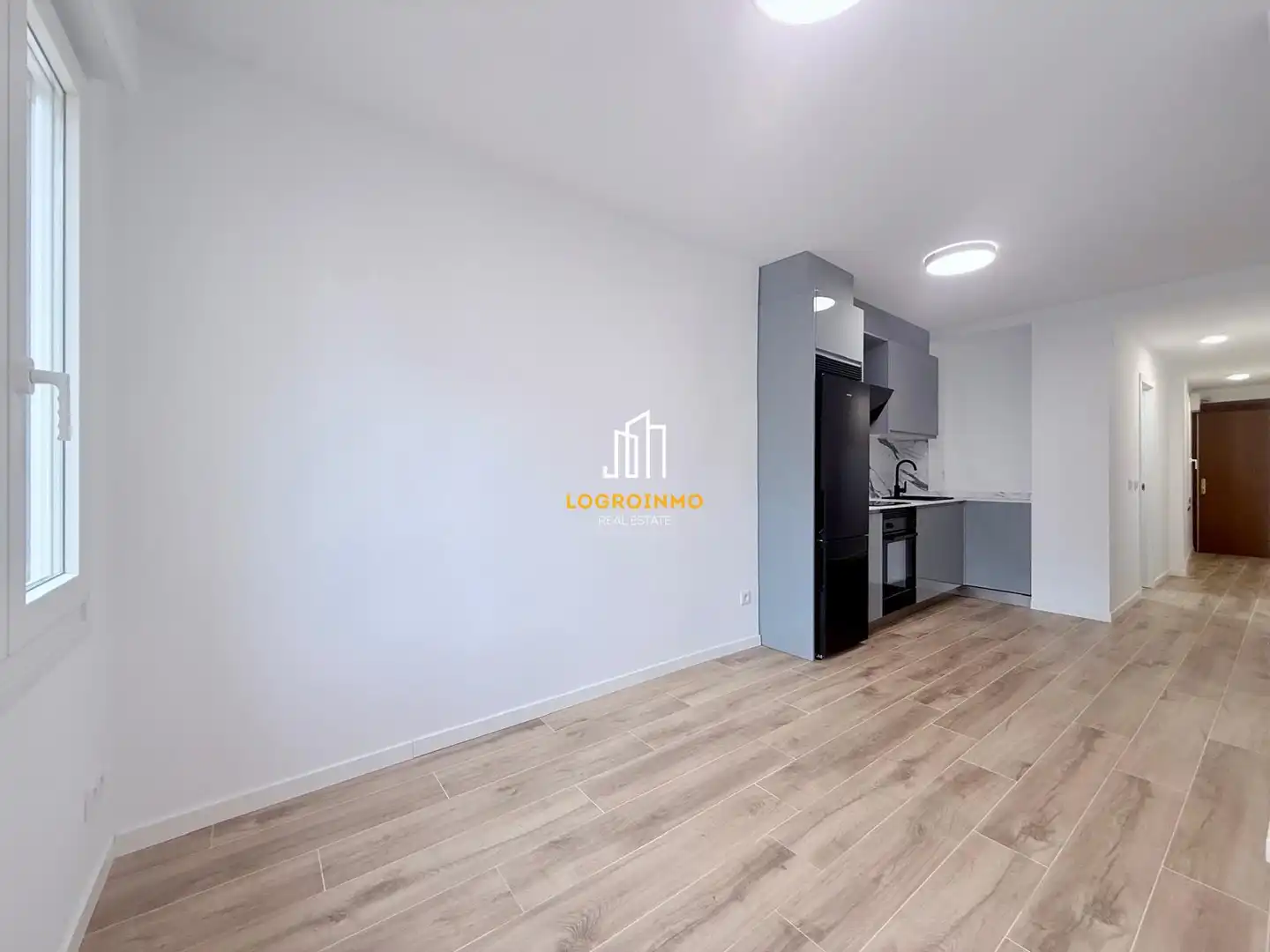 Sala de estar de Piso en venta en  Logroño con Aire acondicionado, Calefacción y Parquet