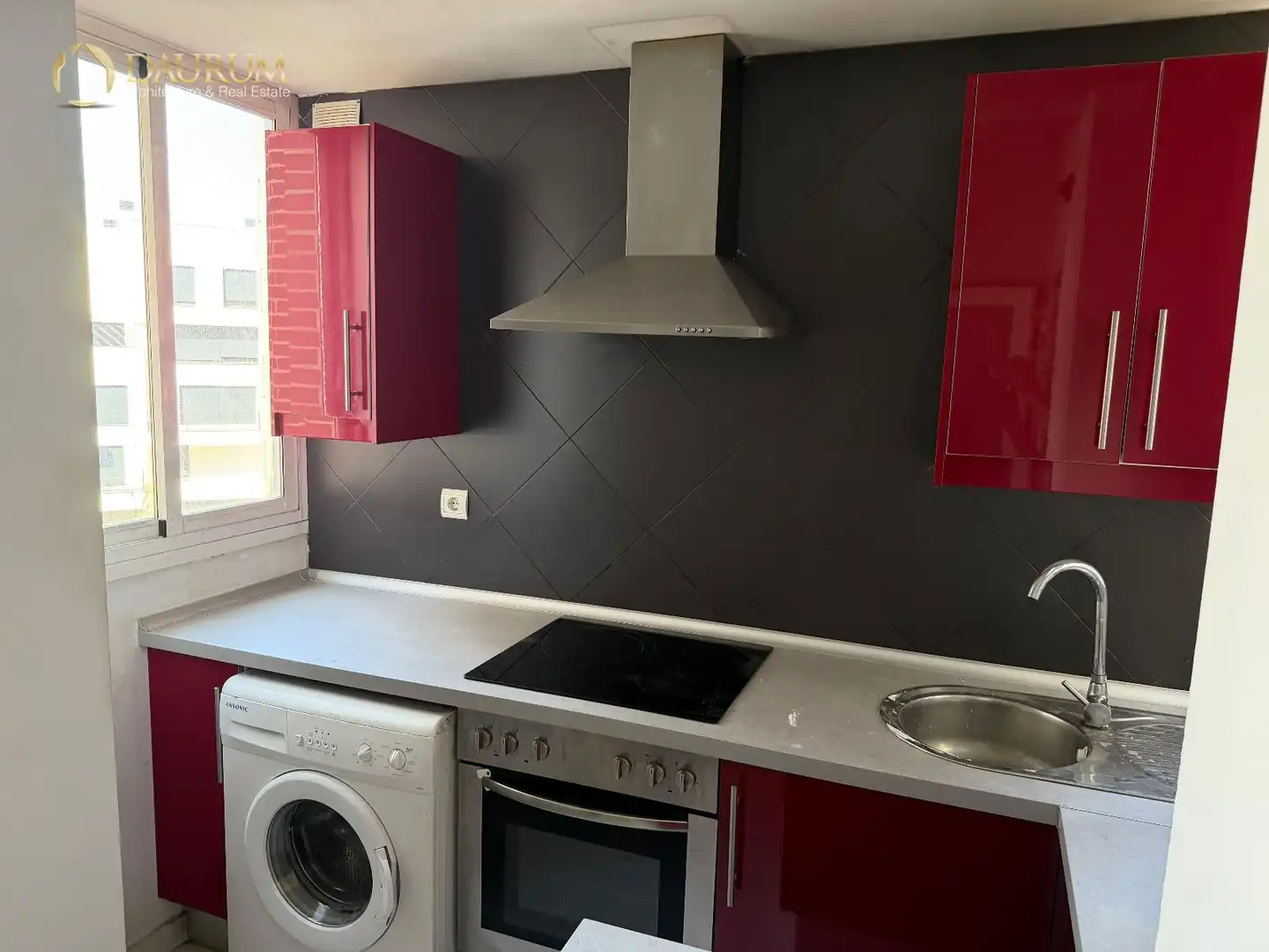 Kitchen of Flat for sale in Madrid  with Air Conditioner, Heating and Storage room
