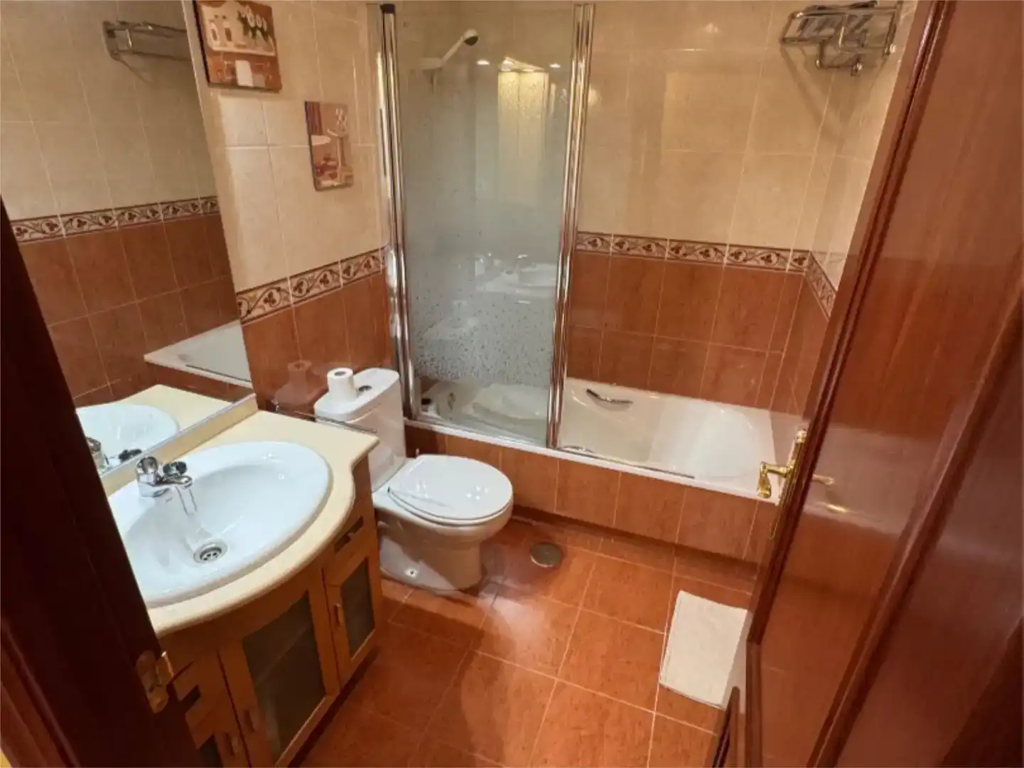 Baño de Casa o chalet en venta en Santa María del Páramo con Balcón