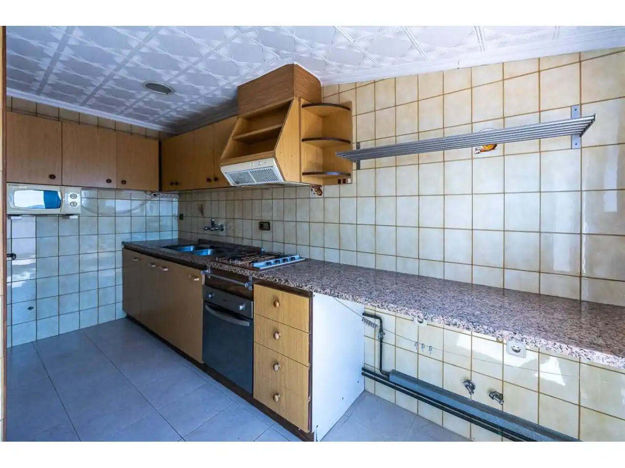 Cuina de Àtic en venda en Sabadell amb Calefacció, Parquet i Terrassa