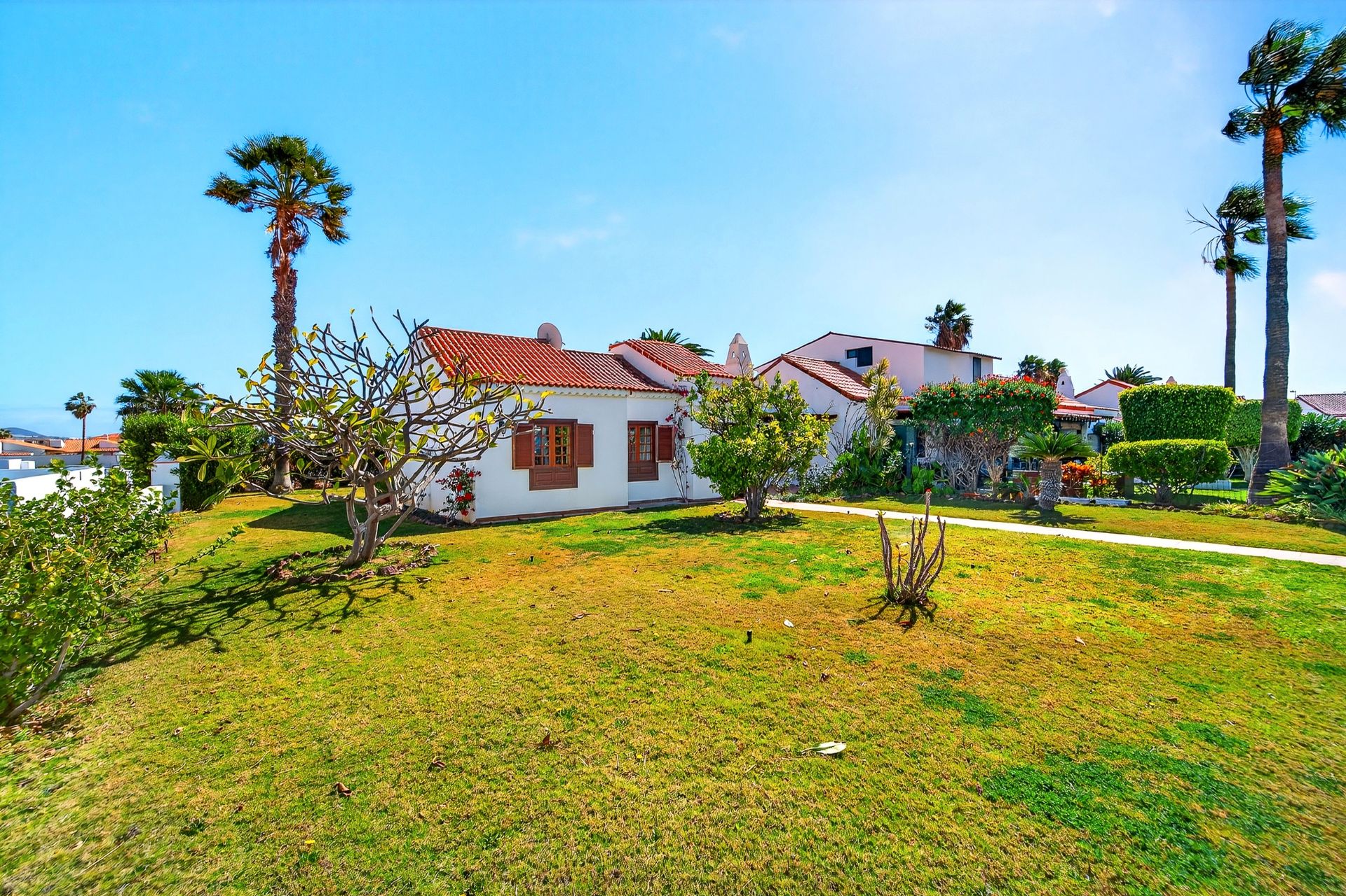 Garden of Houses for sale in San Miguel de Abona  with Air Conditioner, Private garden and Furnished