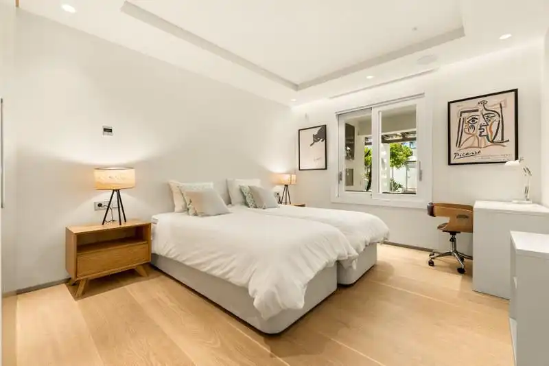 Bedroom of Houses for rent in Marbella  with Air Conditioner, Private garden and Terrace