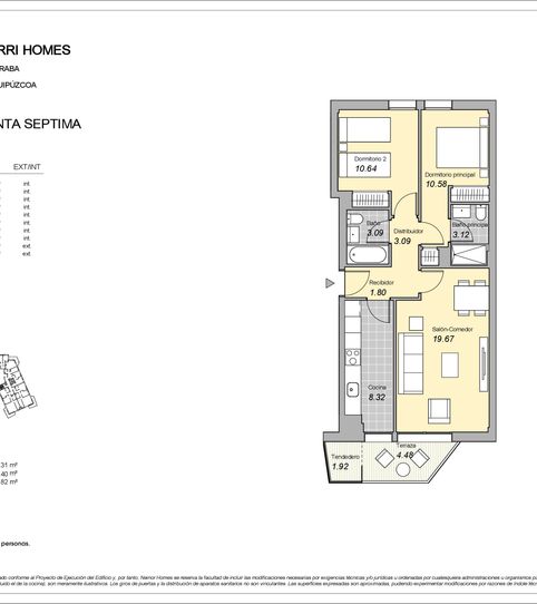 Foto 2 de Piso en venta en Avenida Araba, -1, Arrasate / Mondragón, Gipuzkoa