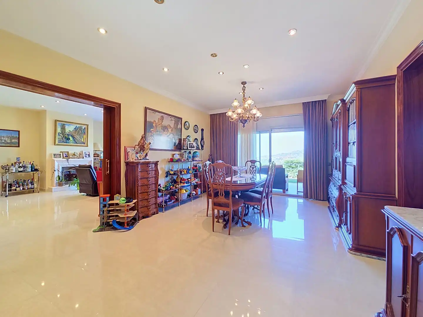 Dining room of Houses for sale in Cabrils  with Heating and Terrace
