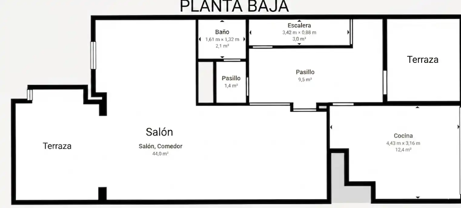 Casa adosada en venda en Alicante / Alacant amb Aire condicionat, Calefacció i Jardí privat