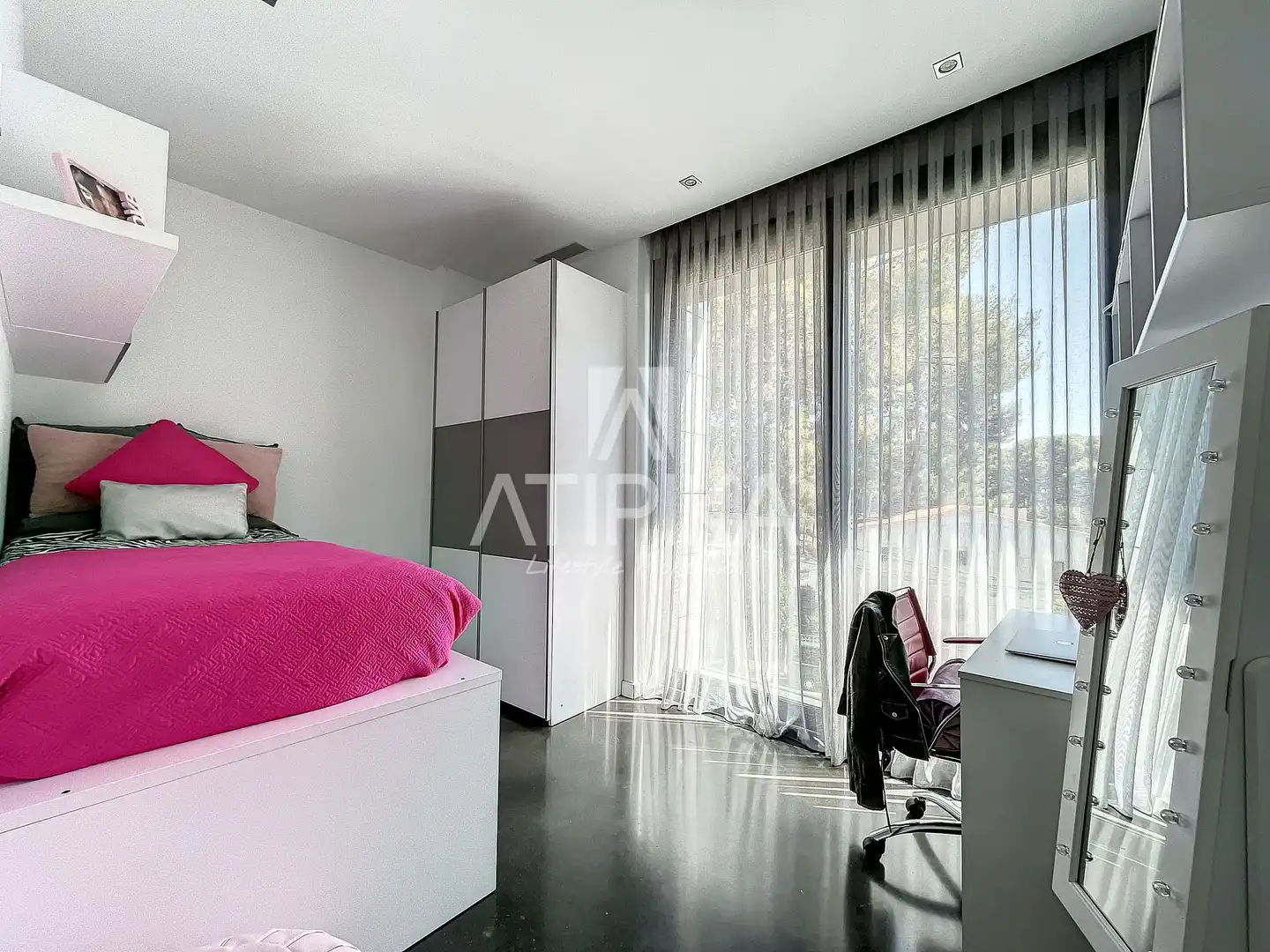 Bedroom of Houses for rent in Castelldefels  with Heating, Terrace and Swimming Pool