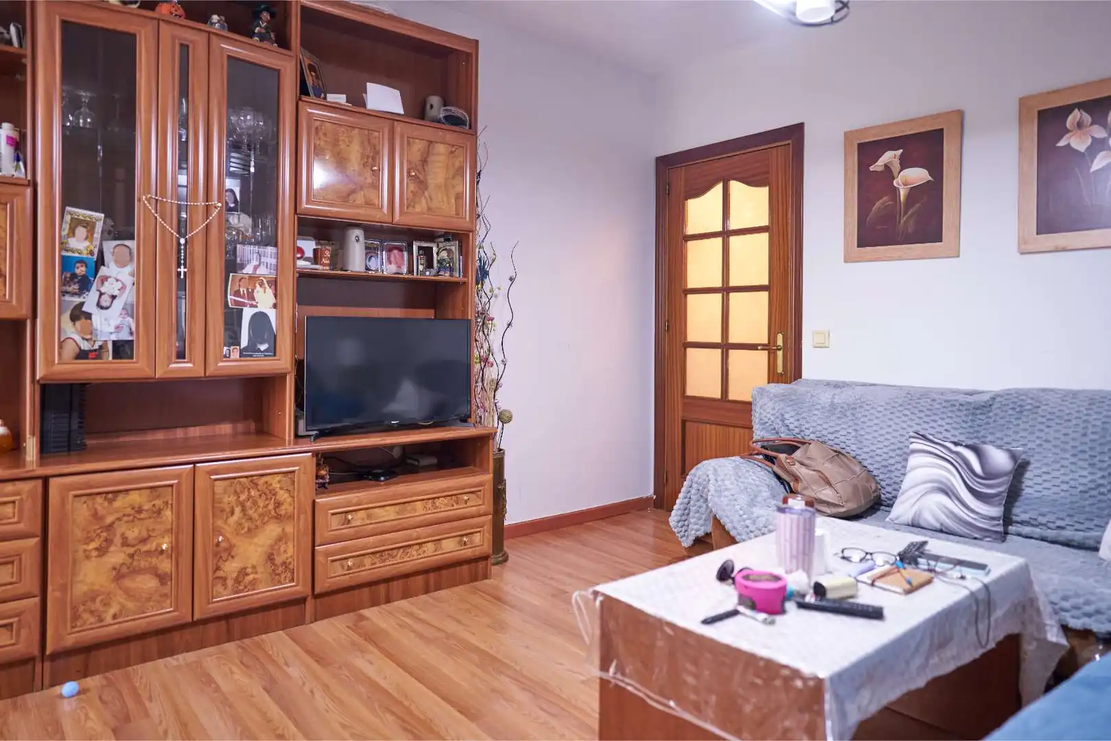 Sala de estar de Piso en venta en Torrejón de Ardoz con Calefacción, Terraza y Amueblado