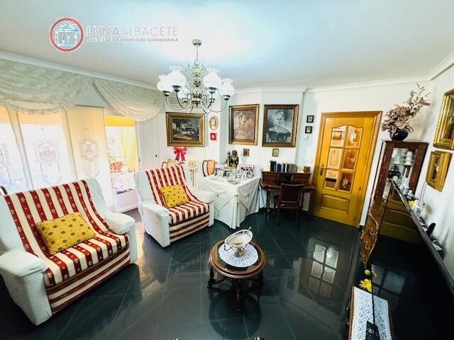 Living room of Flat for sale in  Albacete Capital  with Air Conditioner, Heating and Terrace