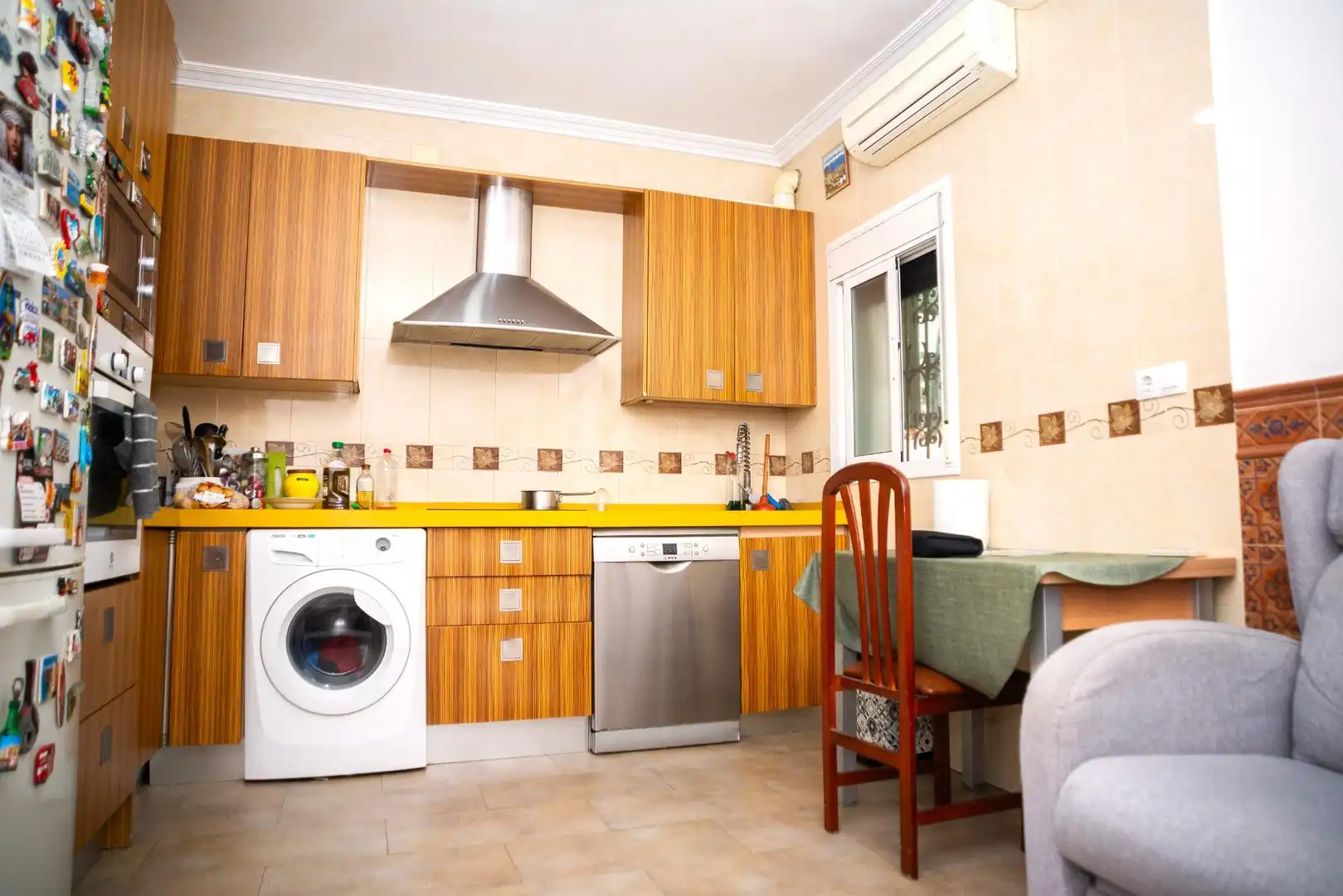Cuina de Casa o xalet en venda en Camas amb Terrassa i Traster