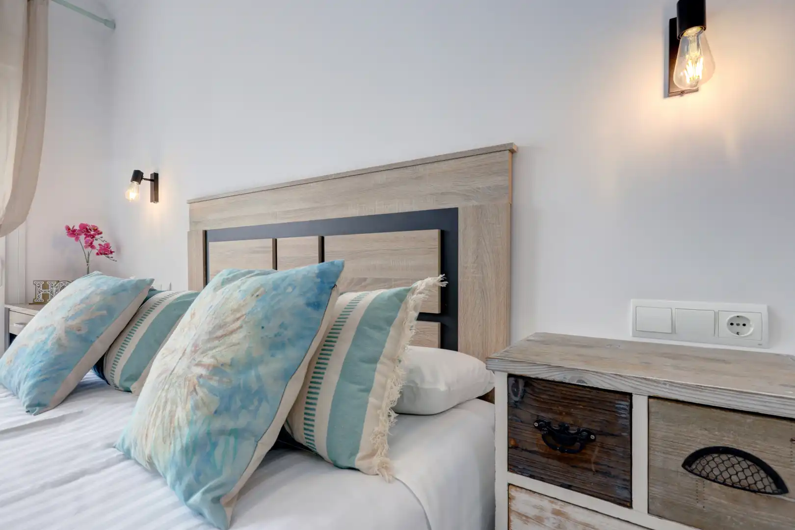 Dormitori de Apartament en venda en Estepona amb Aire condicionat, Jardí privat i Terrassa