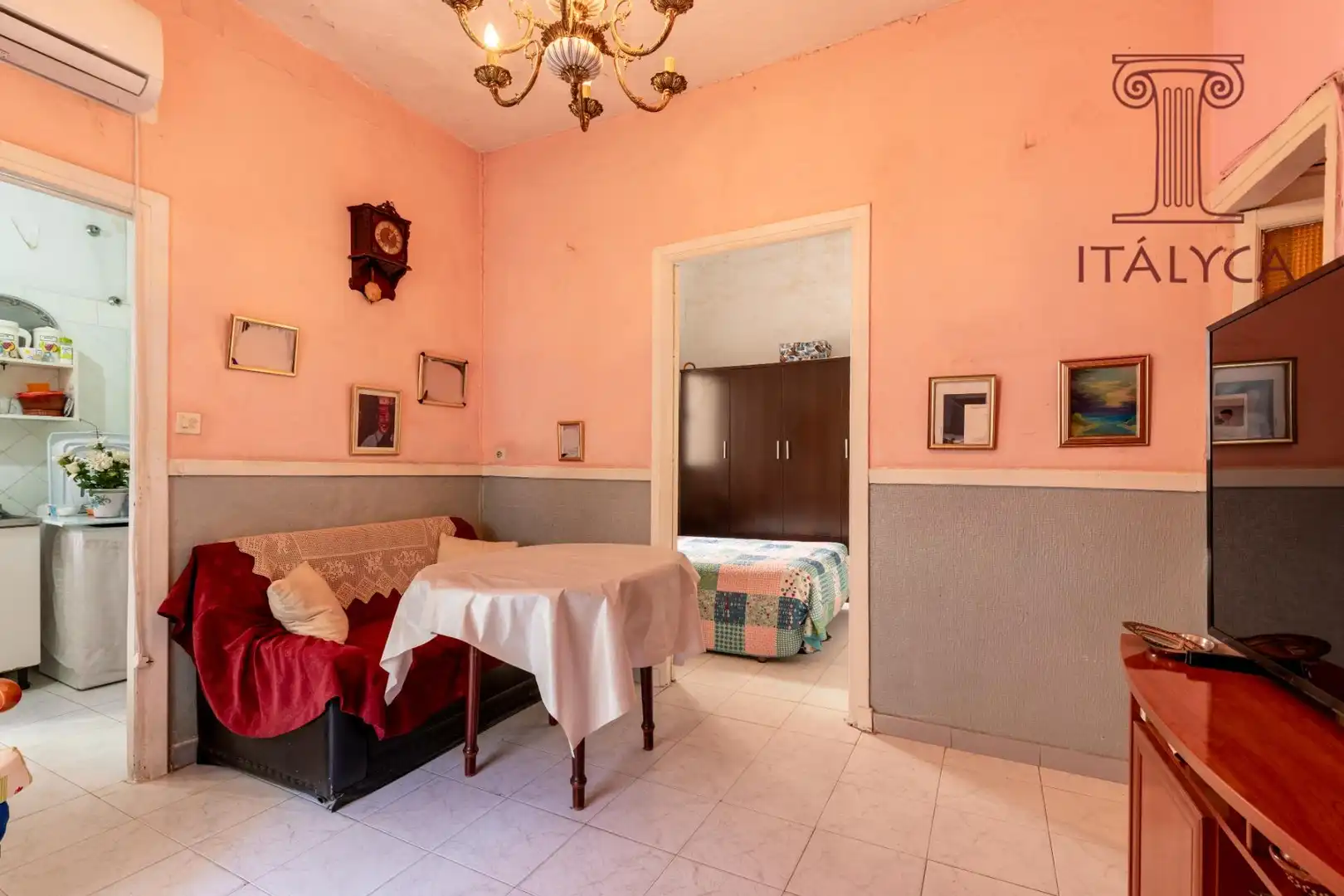 Sala de estar de Piso en venta en Sevilla con Aire acondicionado